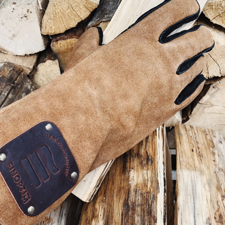Gants anti chaleur en cuir - Protection et résistance