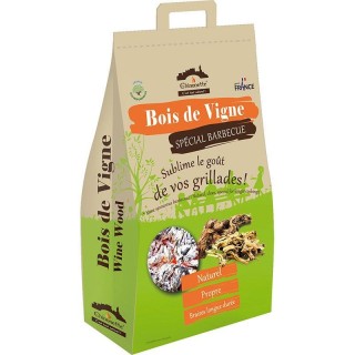Allume feu bois de vigne sain naturel pour BBQ et feu de cheminée - Capska