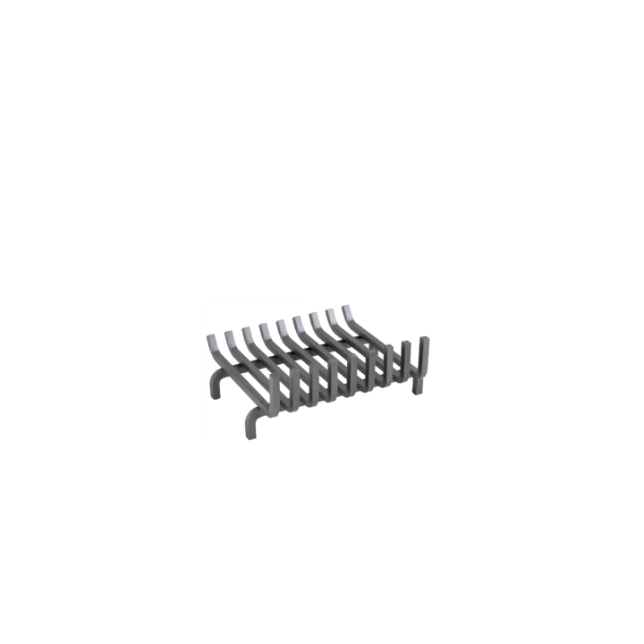 Coquille Abaque Grise 9 Barres - L 51 Cm