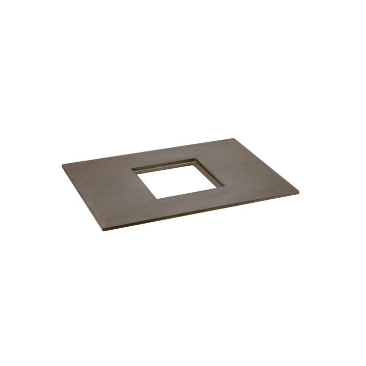 Plaque Sol Fonte Chape - Ep. 12 Mm L. 70 Cm-P. 50 Cm(29 Kg)