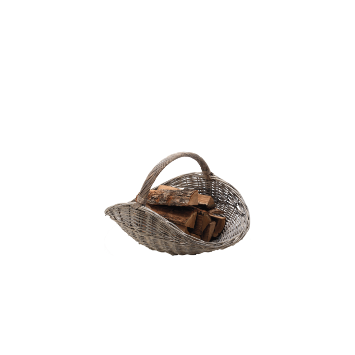 Panier A Bois NavigoOsier Grise Panier A Bois NavigoOsier Grise