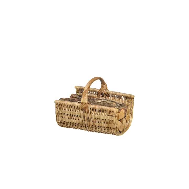 Panier A Bois Alpa Osier Buff Panier A Bois Alpa Osier Buff
