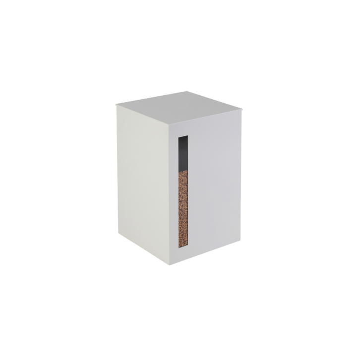 Titan White Pelletlager für Kamine und Holzöfen - Capska