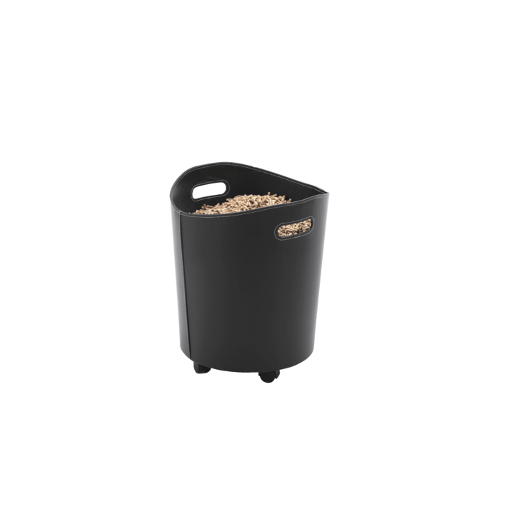 Omega Black Pellet Storage for Fireplaces and Wood Stoves - Capska Omega Black Pellet Storage for Fireplaces and Wood Stoves - Capska
