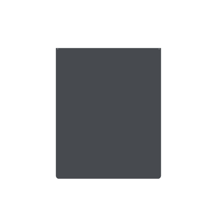 Placa de suelo de acero Protección especial de pared Negro o Gris - Capska Placa de suelo de acero Protección especial de pared Negro o Gris - Capska