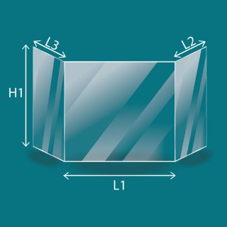 Vitre Prismatique - Philippe 920 / 925 / 930 / 935 PANORAMIQUE