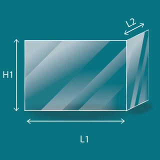 Supra VICTORIA (older model) Glass - Folded glass