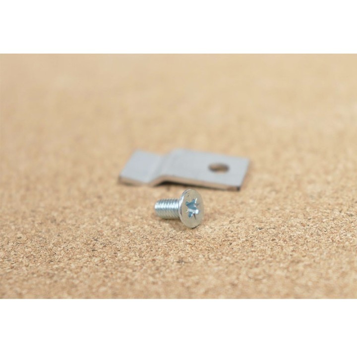 Fixe vitre SUPRA réf 20407 - 31 x 16 mm (vendu à l'unité avec une vis) Fixe vitre SUPRA réf 20407 - 31 x 16 mm (vendu à l'unité avec une vis)