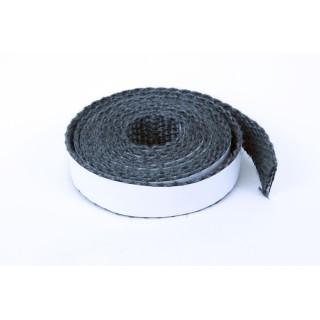 Selbstklebende Flachdichtung (schwarz) 20 x 1.2 mm - 2,50 m - Capska