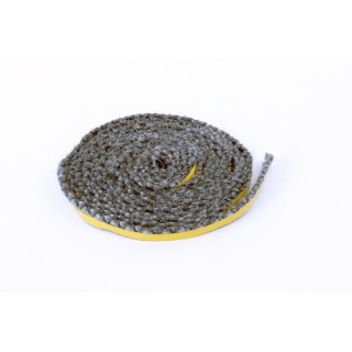 Selbstklebende Flachdichtung (schwarz) 7 x 3 mm - 2,50 m - Capska