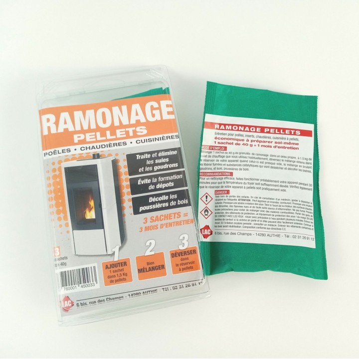 Granulés de ramonage per stufe a pellet - Capska Granulés de ramonage per stufe a pellet - Capska