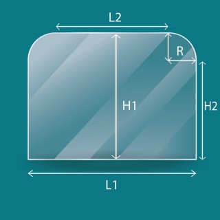 Buy Invicta BRADFORD Glass Panel Online - Expertly Cut & Delivered