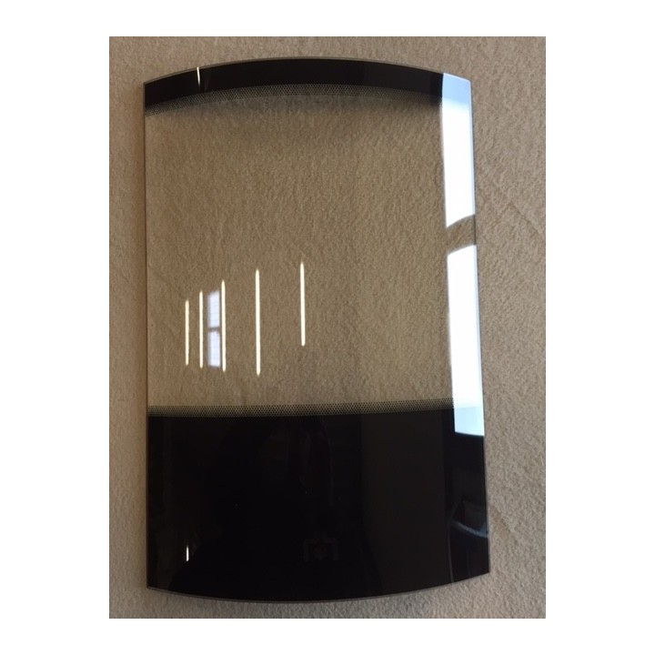 Cristall Edilkamin STRASS - Vidre Corbat Serigrafiat per estufa de pèl·lets de llenya Cristall Edilkamin STRASS - Vidre Corbat Serigrafiat per estufa de pèl·lets de llenya