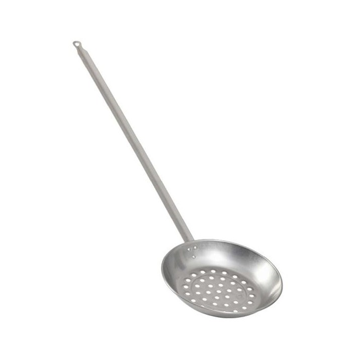 Poele A Chataignes Kasta Ø 28 Cm Manche 65.5 Cm  Rangement à granulés - Capska Poele A Chataignes Kasta Ø 28 Cm Manche 65.5 Cm  Rangement à granulés - Capska