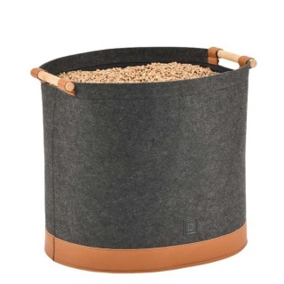 Contenedores informales para almacenar madera y pellets para aparatos de calefacción - Capska