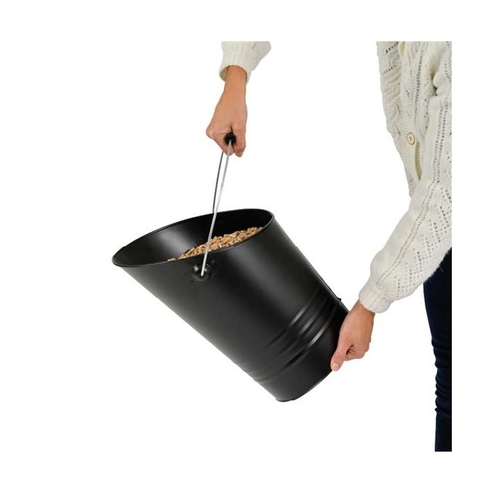 Cubell de pellets amb Bucky Sieve Servant i cendrer - Capska