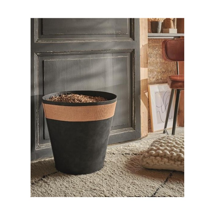 Paperera de fusta Santana - Capska