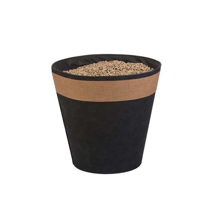 Paperera de fusta Santana - Capska