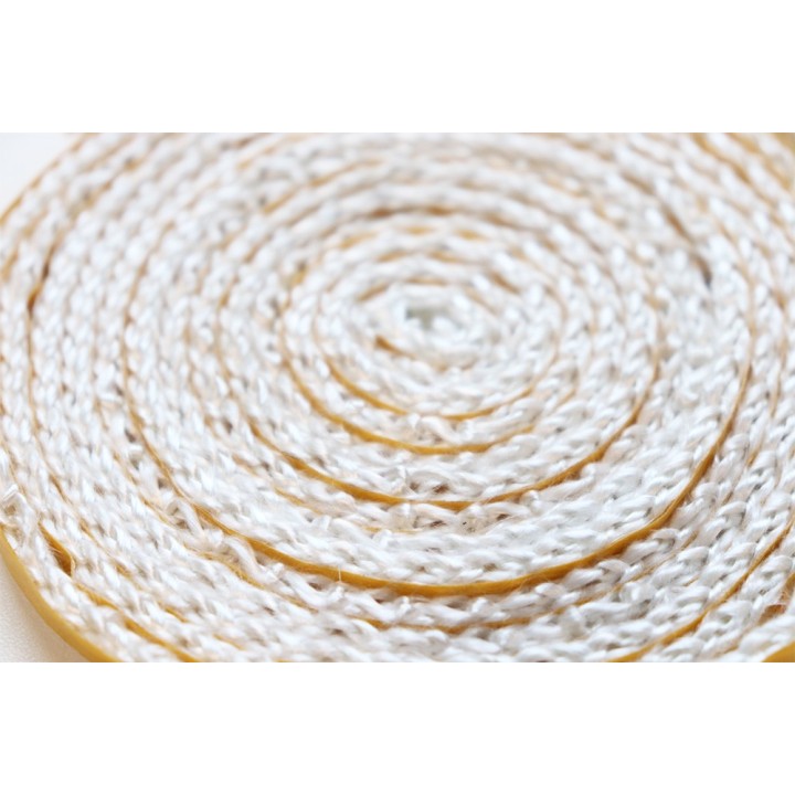 Self-adhesive flat seal (white) 7 x 3 mm - 2.50 m - Capska