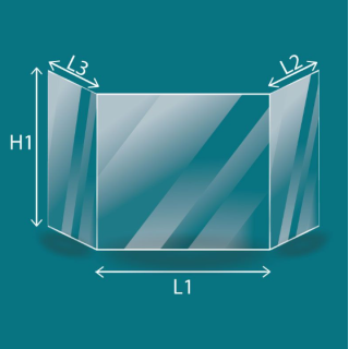 Vitre Dovre PHENIX - Verre Prismatique pour insert