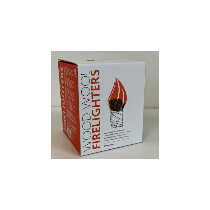 Accendifuoco in lana di legno 100% naturale - FOREST LIGHTER - Capska Accendifuoco in lana di legno 100% naturale - FOREST LIGHTER - Capska