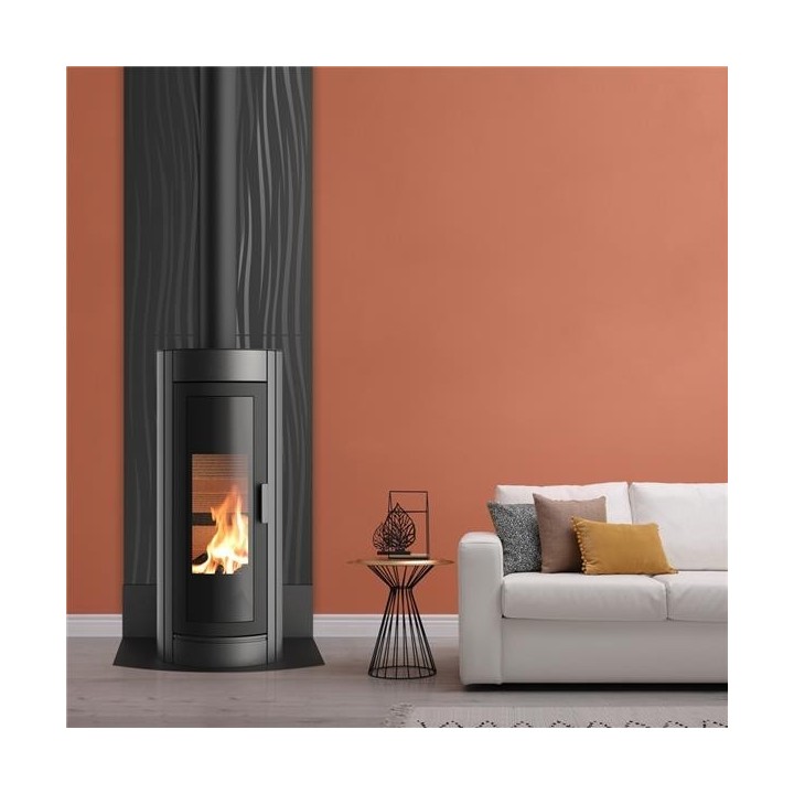 Mattschwarze STYLEA-Wandverkleidung – Dixneuf Mattschwarze STYLEA-Wandverkleidung – Dixneuf