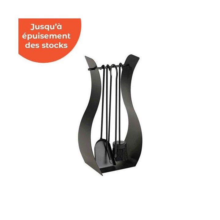 Serviteur LYRE Noir givré - Dixneuf Serviteur LYRE Noir givré - Dixneuf