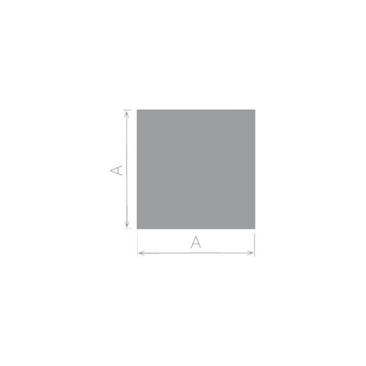 Placa de protecció del sòl 110 x 110 cm vidre - Capska