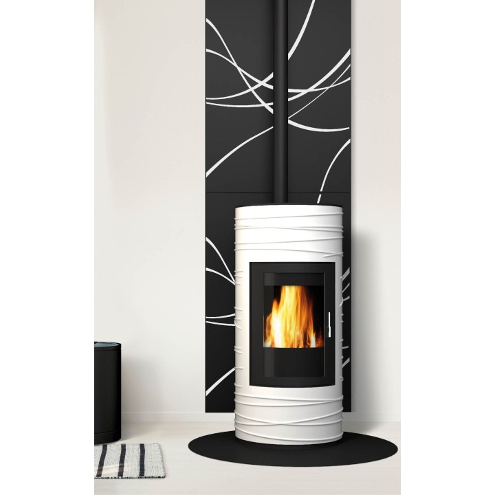 Protecció de paret Aléa en acer negre esmerilat Dix neuf - Capska Protecció de paret Aléa en acer negre esmerilat Dix neuf - Capska