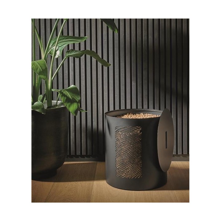 Almacenamiento de pellets Dune Black - Capska