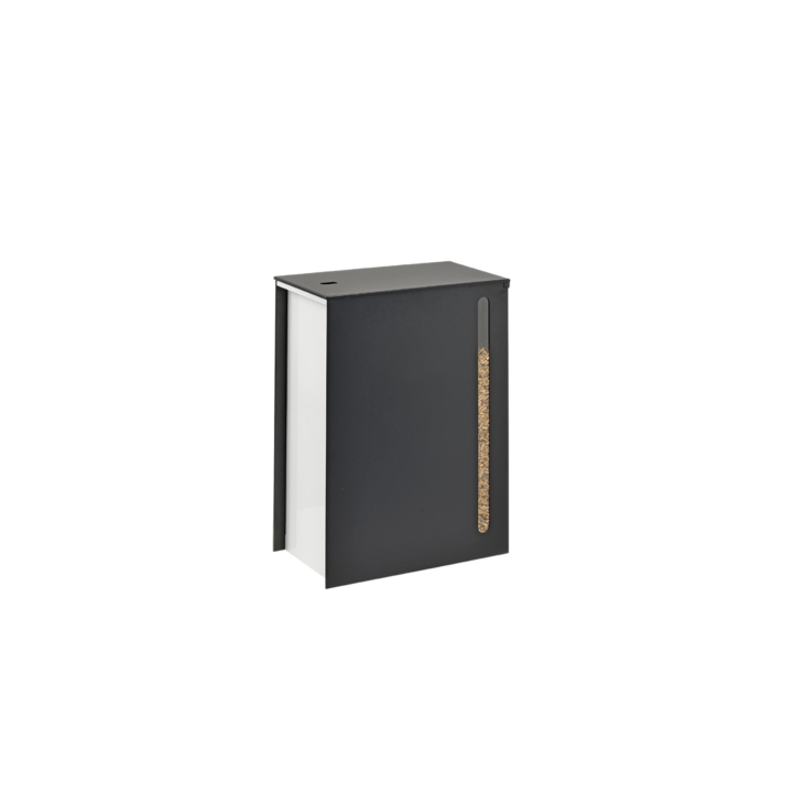 Deposito pellet Cargo Black and White su ruote per stufe a pellet - Capska