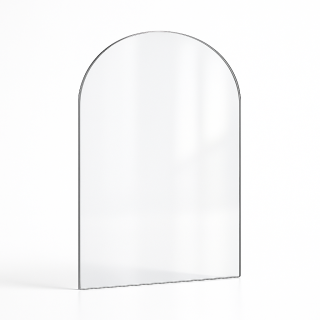 Vitre Panadero LUIS - Verre Rectangle Cintré pour poêle à bois