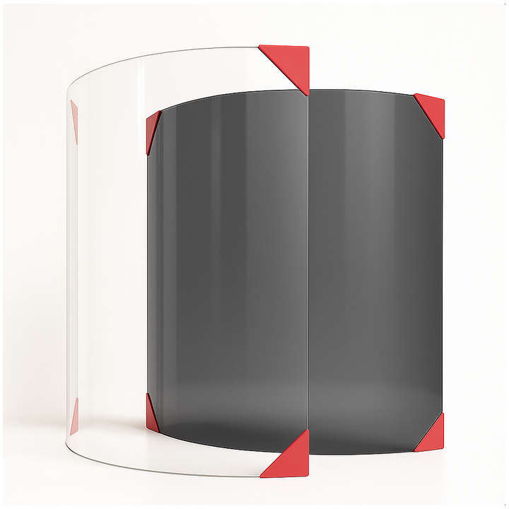 Contura Glass Panels - ROBAX NightFlame® Intelligent Glass
