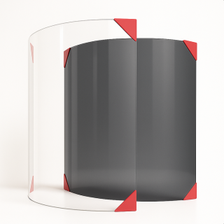 Dovre ASTRO 3 Glass - Curved Intelligent Glass Panel