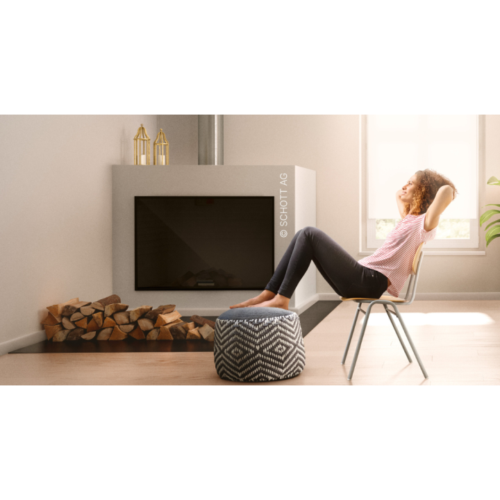 Vetro Supra DAKOTA - Vetro intelligente con effetto Chiaro-scuro