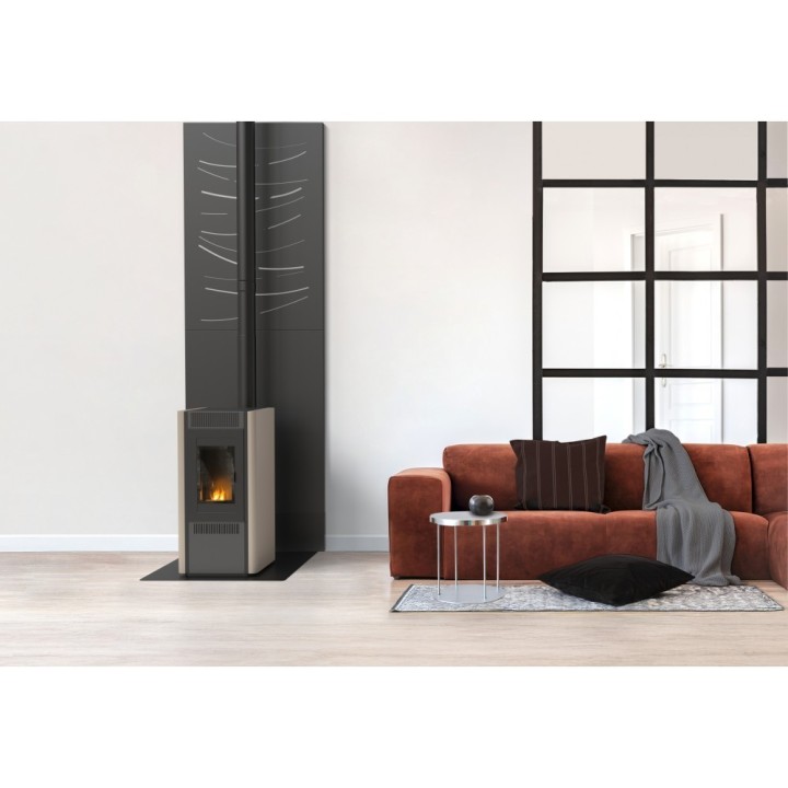 Wall Protection Dixneuf Nazca 81x120 cm Black Frosted N3