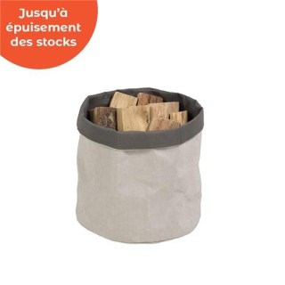 Sac kraft gris Dixneuf - Accessori de xemeneia i estufa de llenya
