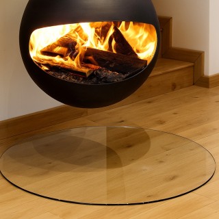 Round Glass Floor Plate - Ø100cm - Capska Round Glass Floor Plate - Ø100cm - Capska