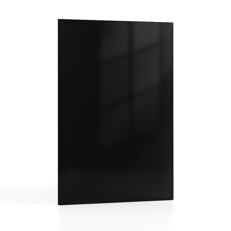 Schwarzes Glaskeramikglas für Küche & Herdplatten - Capska