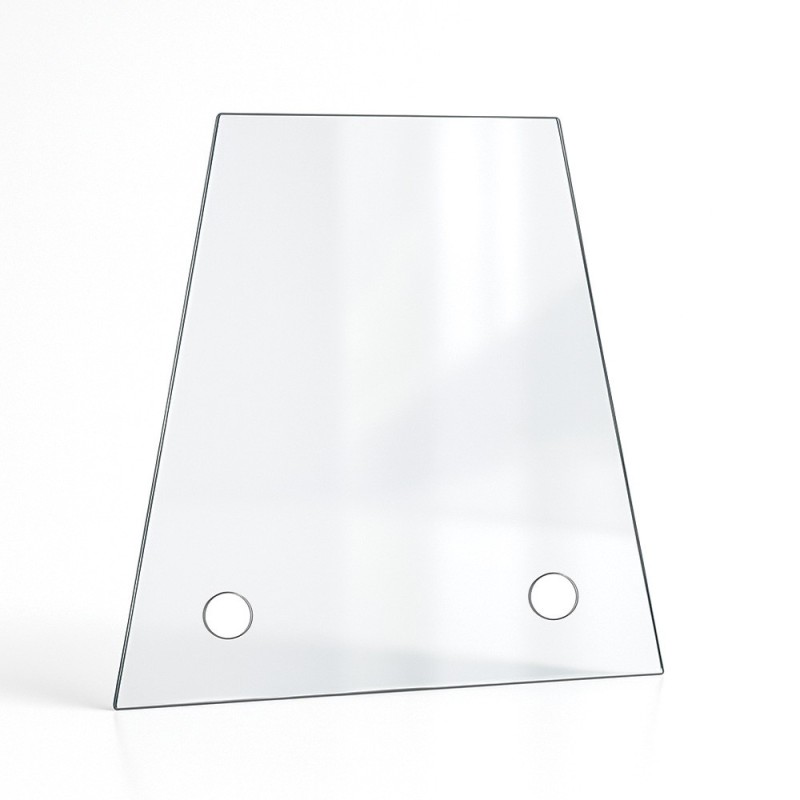 Trapez-Scheibe mit Bohrung für Einsatz und Ofen - Capska Trapez-Scheibe mit Bohrung für Einsatz und Ofen - Capska