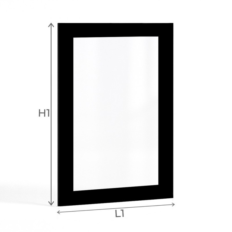 Vitre Supra HF 1000 - Verre Rectangle Sérigraphié pour insert