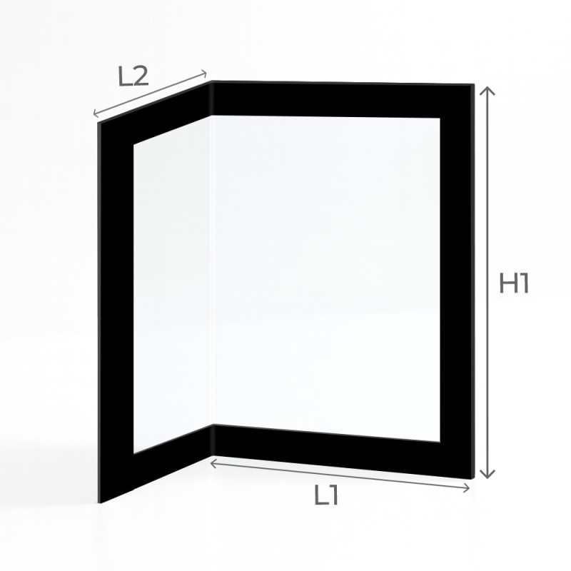 Vitre Spartherm PIKO S - Verre Pliée Sérigraphié pour poêle à bois Vitre Spartherm PIKO S - Verre Pliée Sérigraphié pour poêle à bois