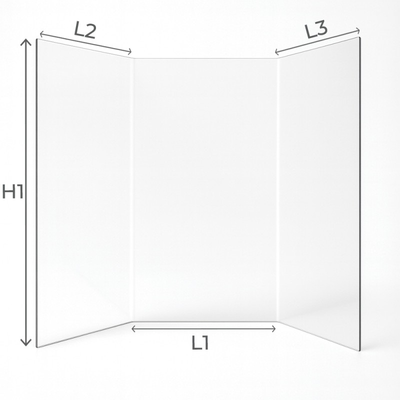 Vitre Hase PAVILLON - Verre Prismatique pour poêle à bois