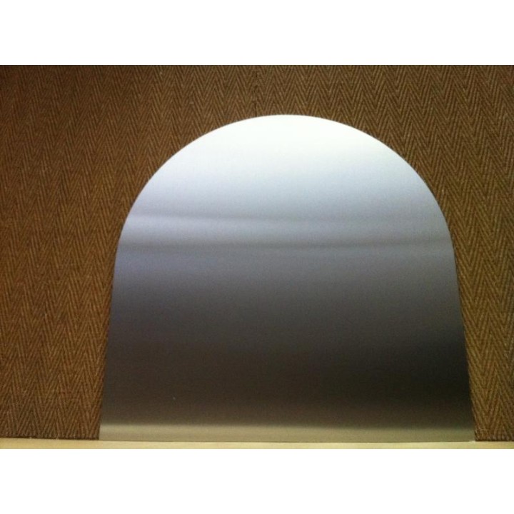 Rectangle Avec Un Côté Cintré 1000 X 1000 mm, Rayon 500 mm Rectangle Avec Un Côté Cintré 1000 X 1000 mm, Rayon 500 mm