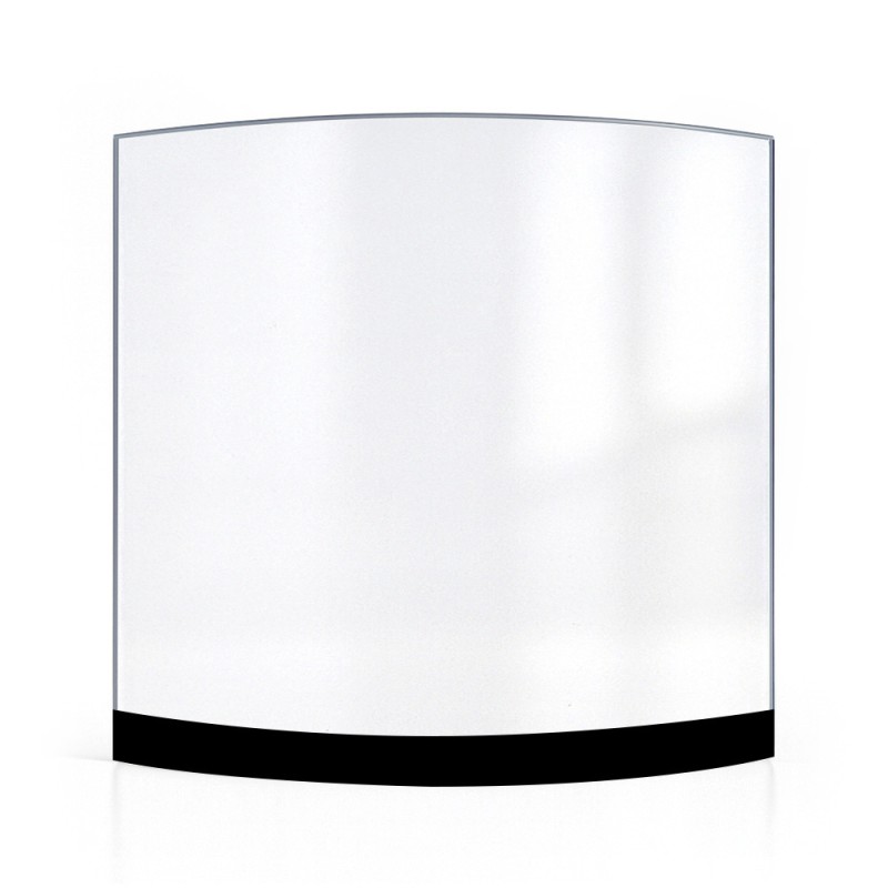 Cristall Techfire UNI 1068 - Vidre Corbat Serigrafiat per estufa de llenya