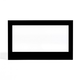 Vitre Edilkamin PIRO - Verre Rectangle Sérigraphié pour poêle à granulés