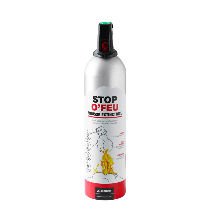 Mousse Extinctrice 750 Ml Stop O'Feu - Ref DN-042.ME750 Mousse Extinctrice 750 Ml Stop O'Feu - Ref DN-042.ME750